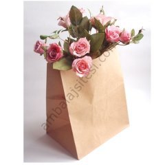 Kese Kraft 25x28x14 Cm Kare Dipli