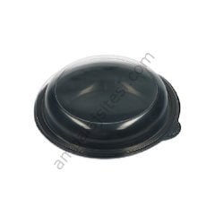 Salata Kabı Geniş Siyah 750 Gr Kap+Kapak 50 Adet