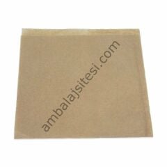 Hamburger Kağıdı Şamua Kraft 15x15 cm  1000'li Paket  Gıda Ambalajı
