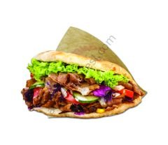 Hamburger Kağıdı Şamua Kraft 15x15 cm  1000'li Paket  Gıda Ambalajı