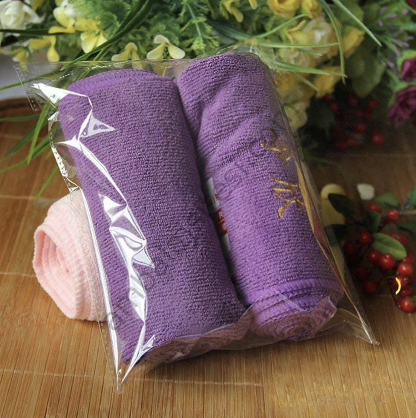 BossPack Şeffaf Bantlı (40x50 Cm) Parlak Jelatin Poşet (10 Adet) - Şeffaf Hediye Poşeti SBP0030